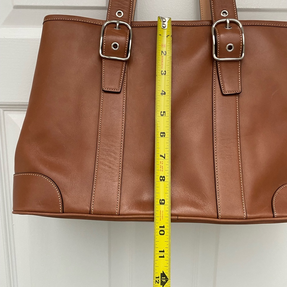 Coach Vintage Brown Leather Hampton Tote - NWOT - Picture 10 of 15
